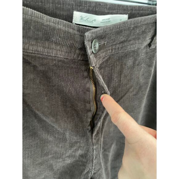 Woolrich Womens Corduroy Straight Leg Pants Size 14 Brown - Picture 4 of 9